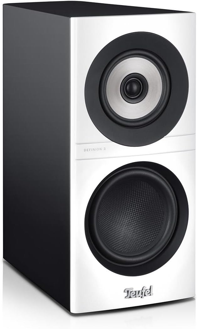 Teufel DEFINION 3S High-End Stereo-Regallautsprecher – Weiß - ReturnBuy 